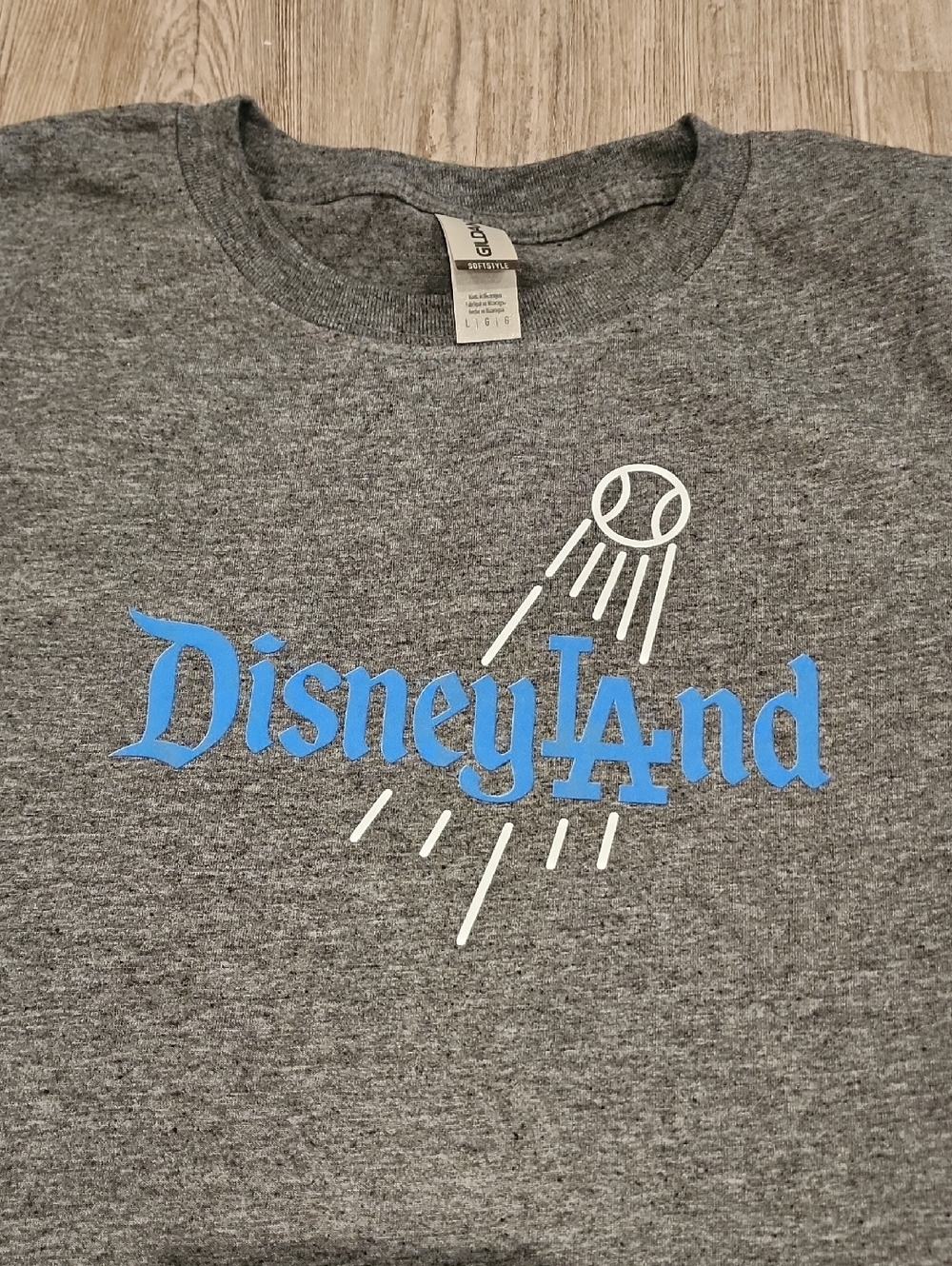 Disneyland x LA Dodgers Inspired Tee | Handmade Graphic Shirt | New Never Worn |